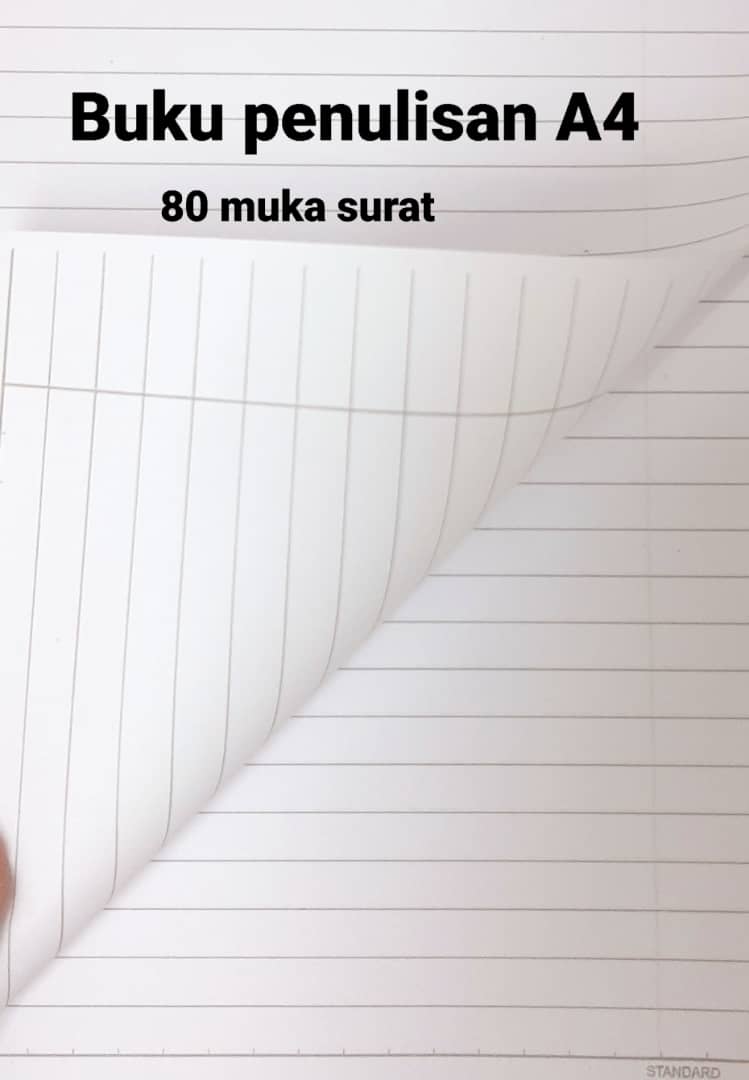 Buku tulis A4 / Nota book A4