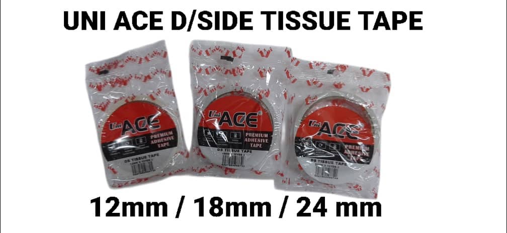 UNI ACE D/SIDE TISSUE TAPE