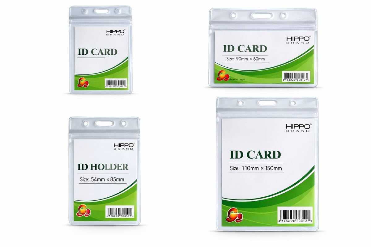 HIPPO ID HOLDER & LANDYARD / KAD PVC & TALI