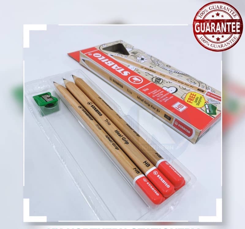 STABILO TRIO HB PENCIL 362HB6PI