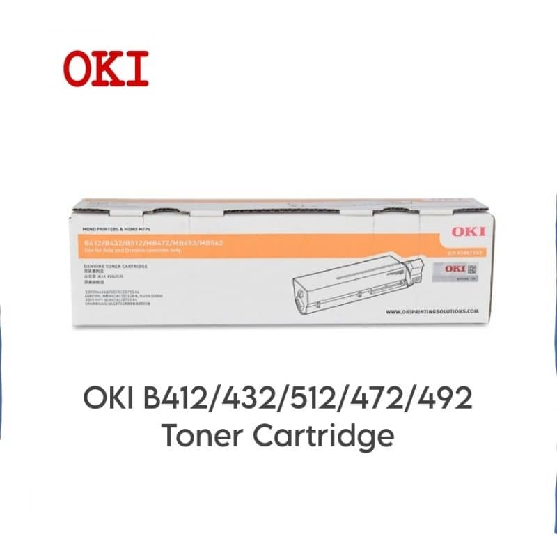 LASER TONER ORI & COMPATIBLE OKI B412/432