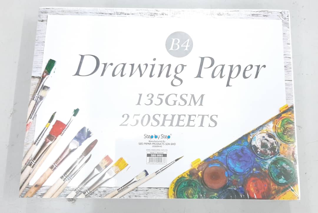 DRAWING PAPER B4 135GSM SBS0093 (250'S)