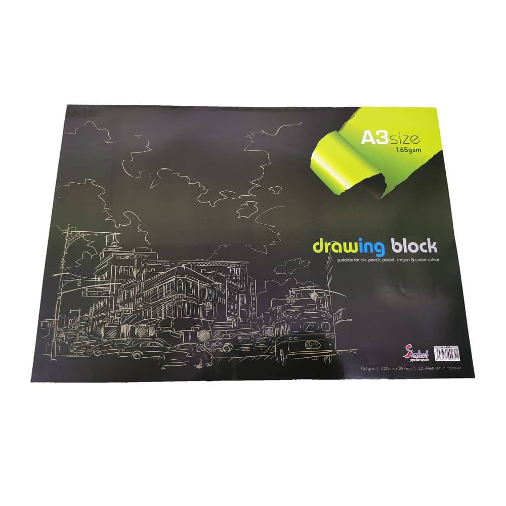 DRAWING BLOCK A3 165GSM S1653 (22'S)
