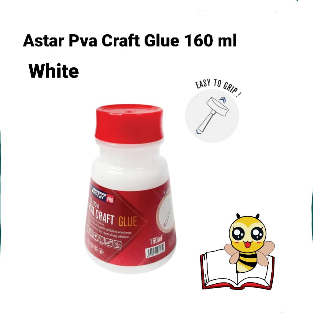 ASTAR PVA CRAFT GLUE 160ML WHITE CG-160-B