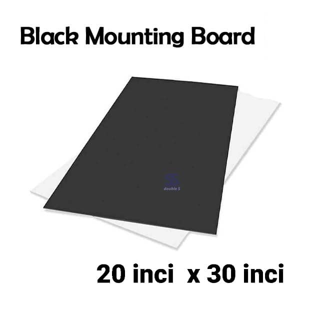 MOUNTING BOARD BLACK