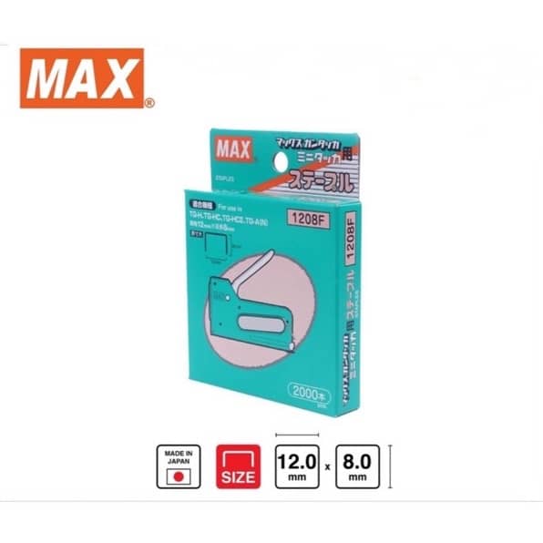 MAX STAPLES 1208F 12MMX8MM / GUN UBAT