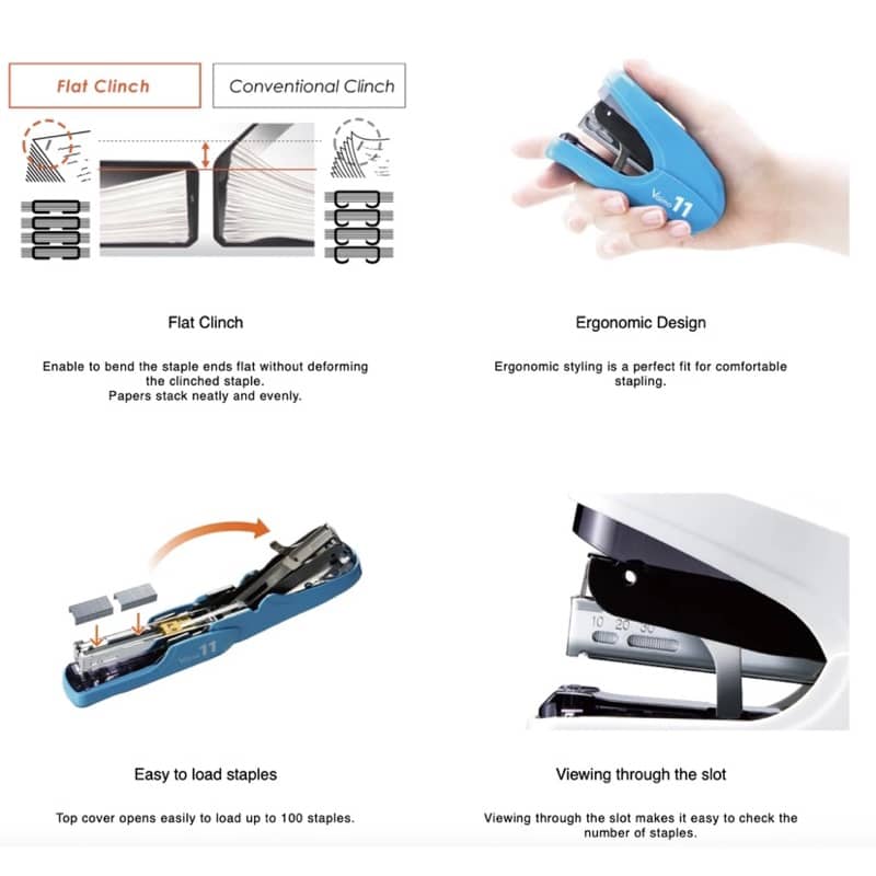 MESIN MAX STAPLER HD-11FLK 923 （Boleh stapler 35 sheet）