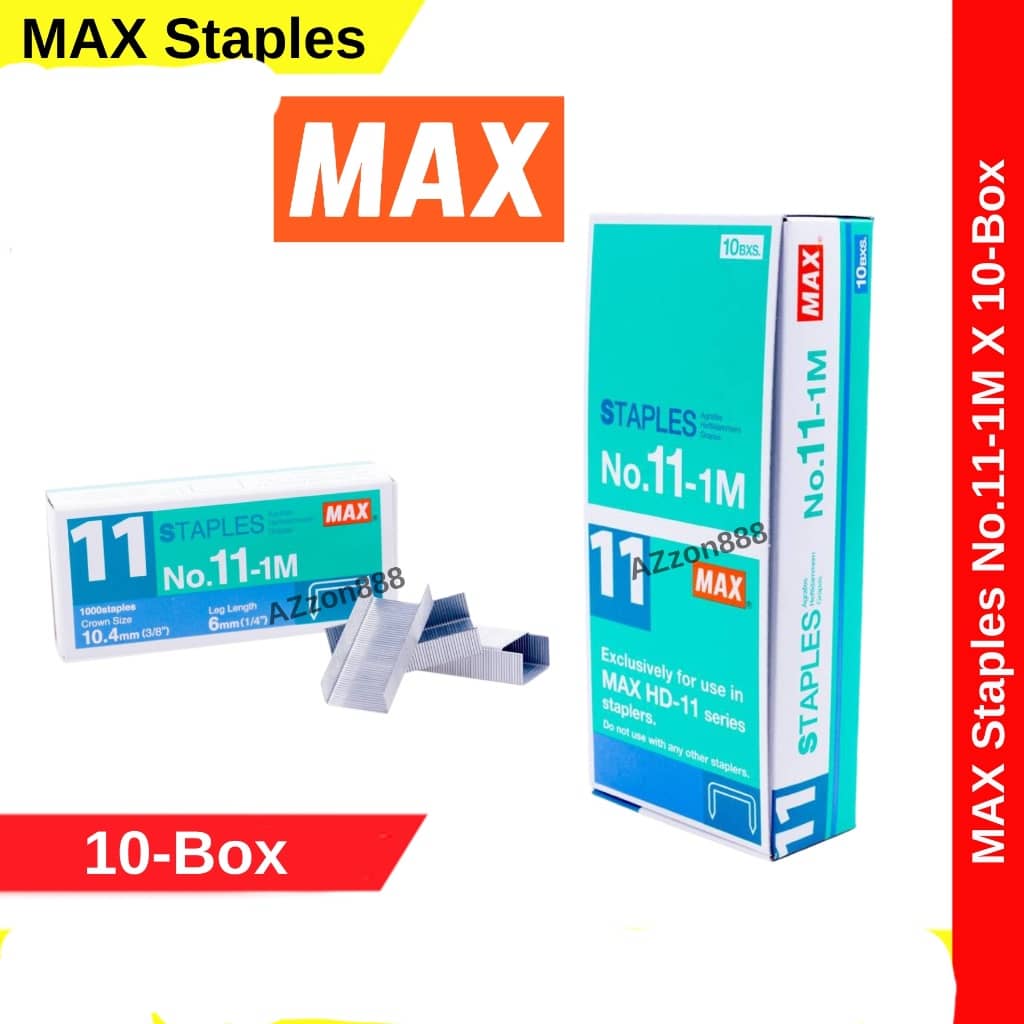 UBAT MAX STAPLES NO.11-1M 90080