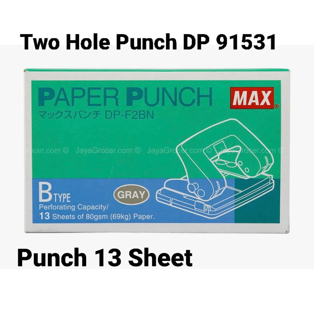 MAX DP-F2DN TWO HOLE PUNCH DP 91531 ( 13 Sheet )