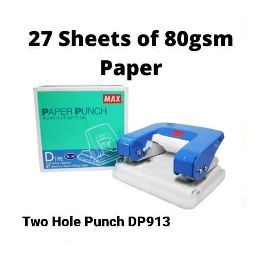 MAX DP-F2DN2 TWO HOLE PUNCH DP91303 ( 27 Sheet )
