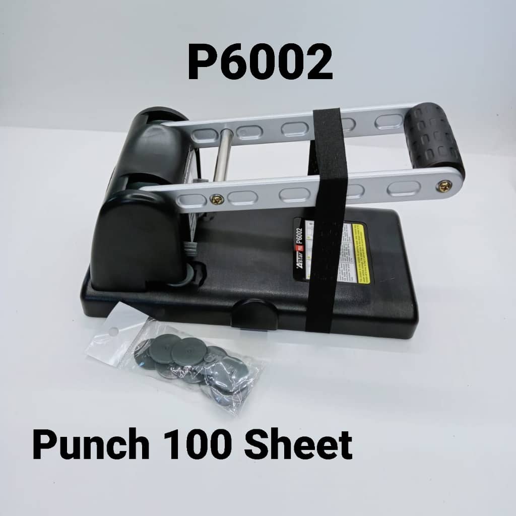 ASTAR HEAVY DUTY PUNCH P6002 ( 100 Sheets )