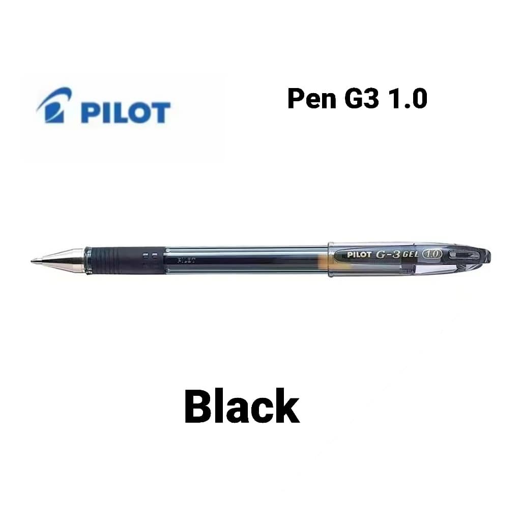 PILOT G3 PEN 1.0 BLACK & Refill