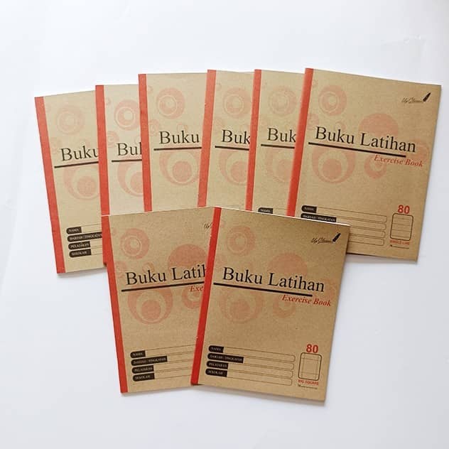 Buku tulis pendek / EX BOOK F5 80PG