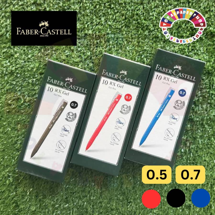 FABER CASTELL RX GEL PEN 0.7