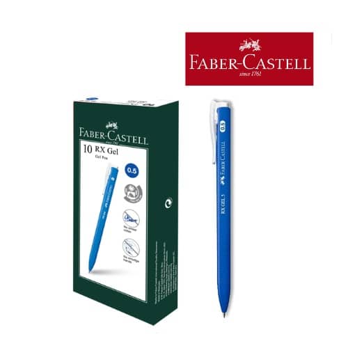 FABER CASTELL RX GEL PEN 0.5