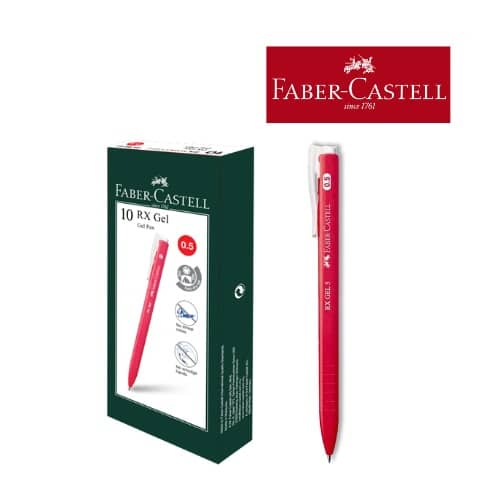 FABER CASTELL RX GEL PEN 0.5