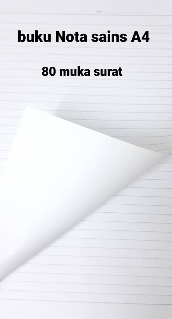 Buku tulis A4 / Nota book A4