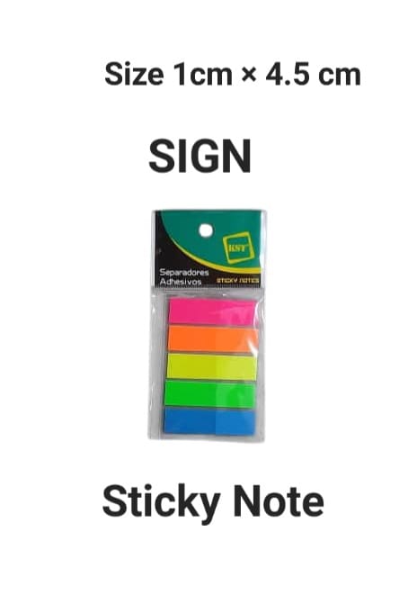 ELITE KST STICKY NOTE SIGN