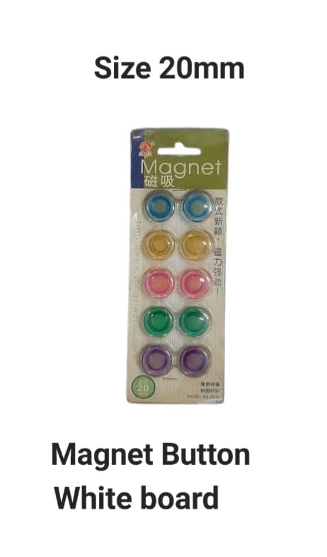 MAGNET BUTTON 20MM (10'S)