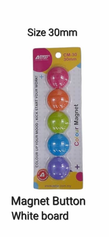 ASTAR MAGNET BUTTON 30MM CM-30