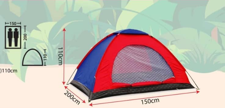KK/PJ-0127 Two Person Tent ( Khemah )
