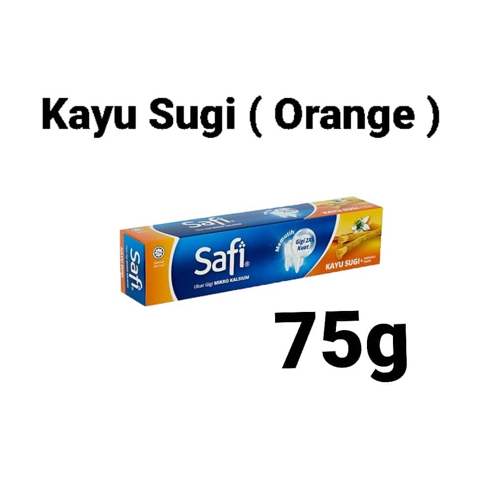 Safi Ubat Gigi 75g