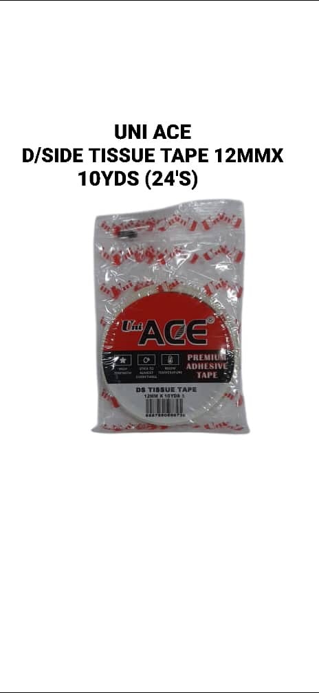 UNI ACE D/SIDE TISSUE TAPE