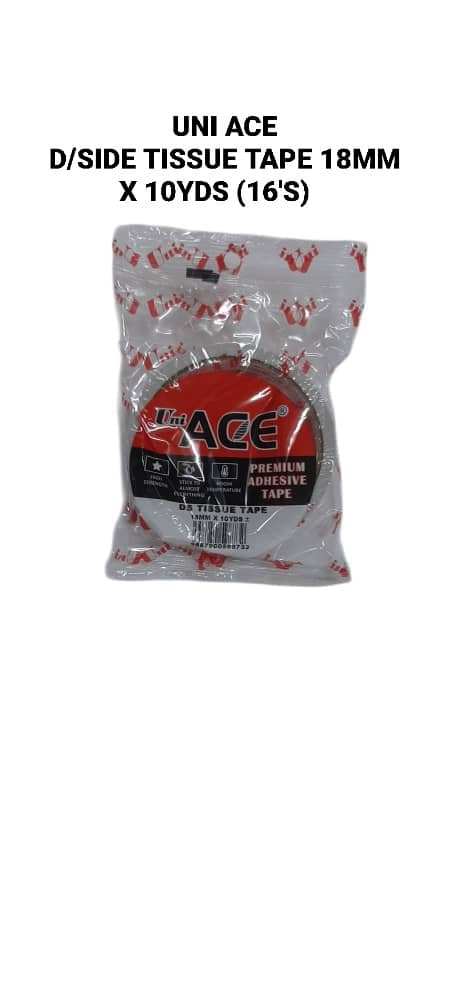 UNI ACE D/SIDE TISSUE TAPE