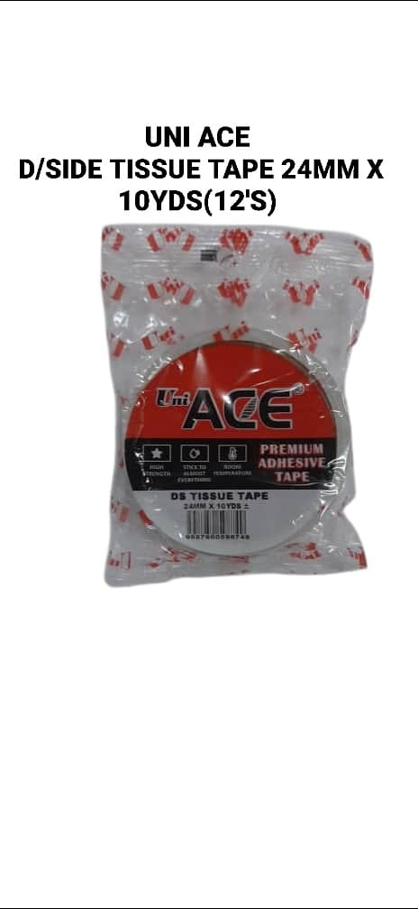 UNI ACE D/SIDE TISSUE TAPE