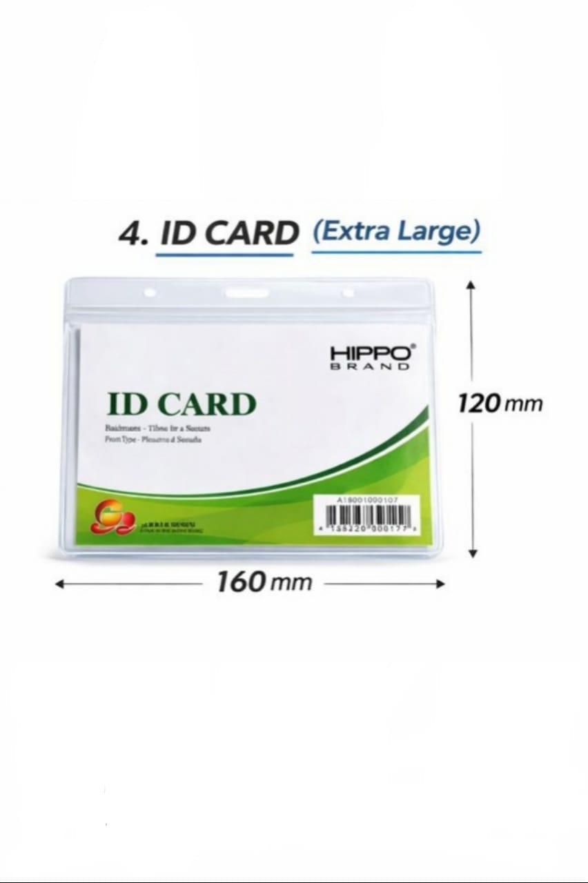 HIPPO ID HOLDER & LANDYARD / KAD PVC & TALI