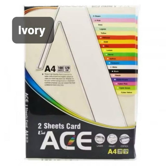 A4 2 Sheet Card 120 gsm