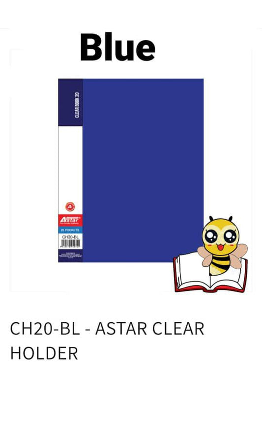 CLEAR BOOK FILE A4 / FAIL POCKET A4 (20 Pocket)