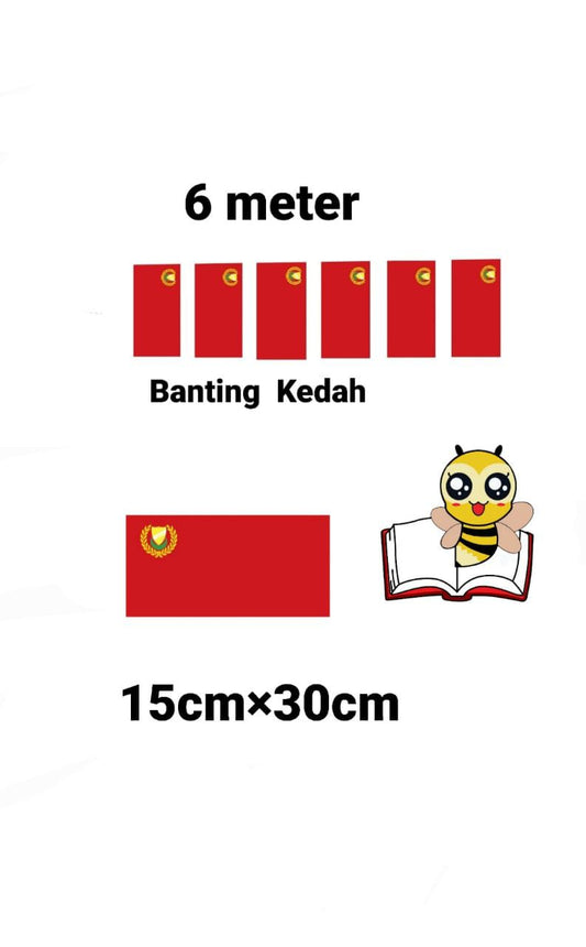 Banting Bendera Kedah & All State & Malaysia  / Flag
