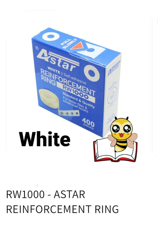 FILE / FAIL / REINFORCEMENT RING ( WHITE )