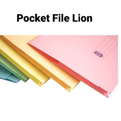 Pocket File Lion / Fail Kertas
