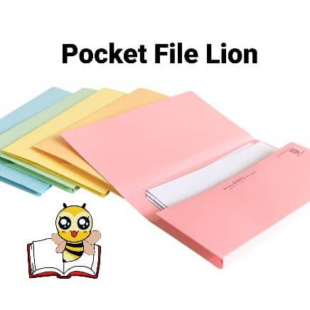 Pocket File Lion / Fail Kertas
