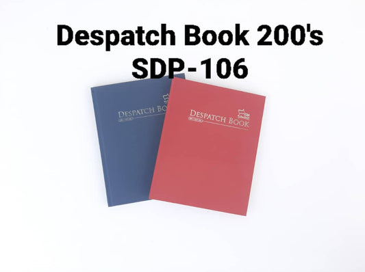DESPATCH BOOK 200'S SDP-106