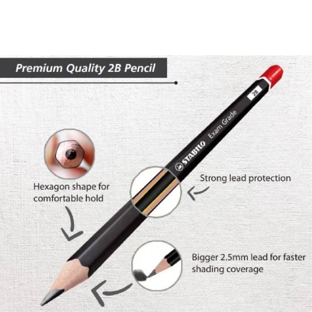 STABILO EXAM KIT SET 288PC5SP (BLACK)