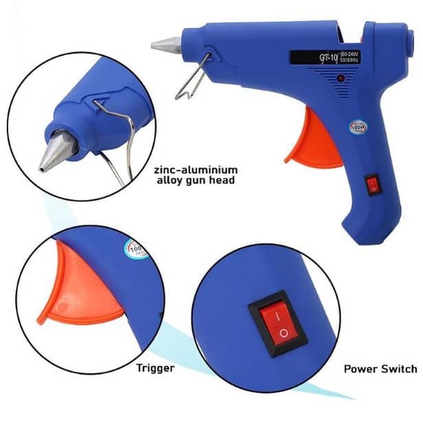 HOT MELT GLUE GUN 100-240 V ( SIZE BIG & SMALL )