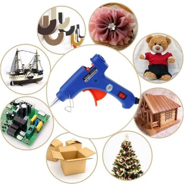HOT MELT GLUE GUN 100-240 V ( SIZE BIG & SMALL )
