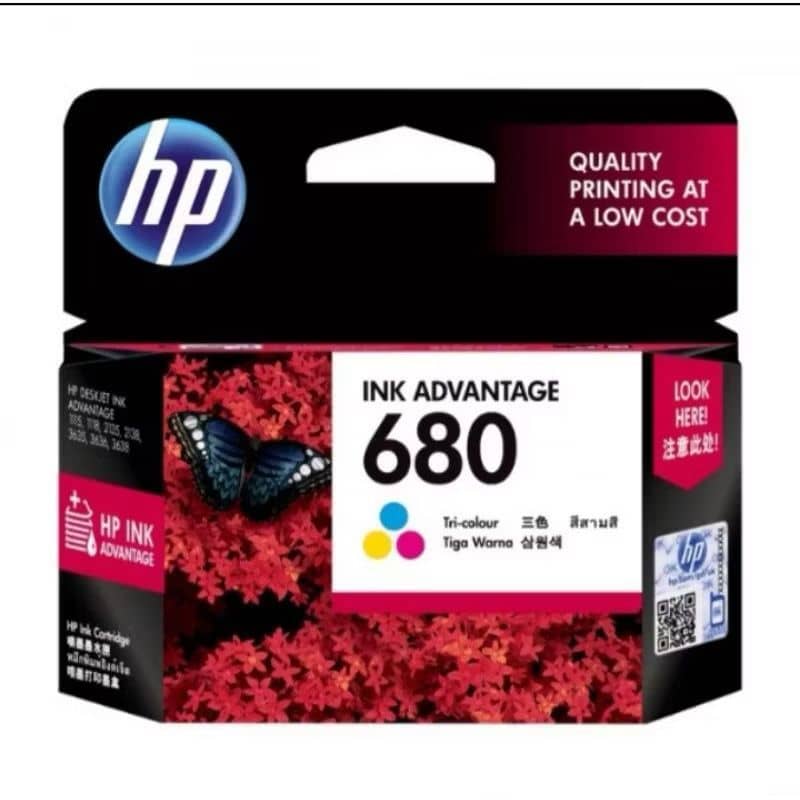 HP INK CARTRIDGE NO 680, NO 682, NO 678 - BLACK / COLOUR