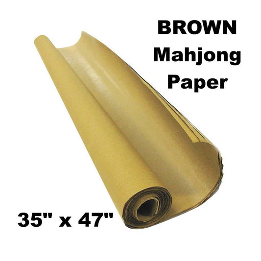 BROWN MAHJONG PAPER