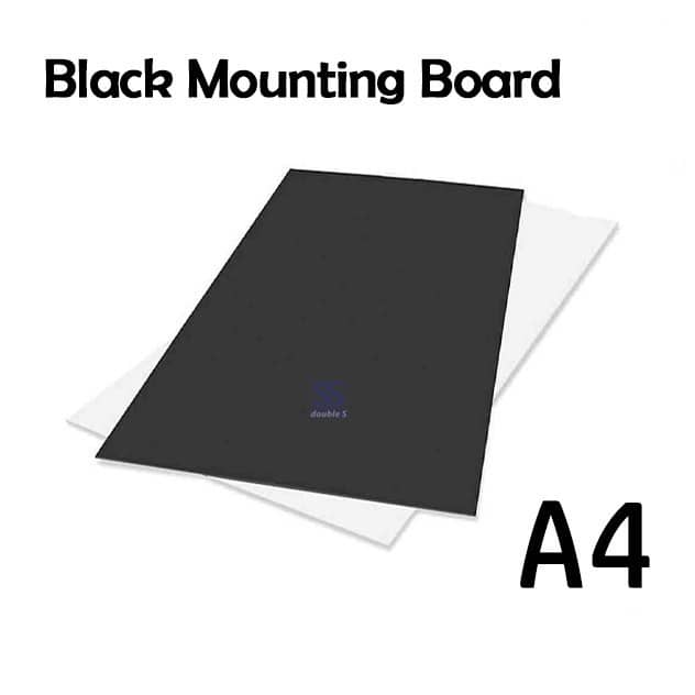 MOUNTING BOARD BLACK