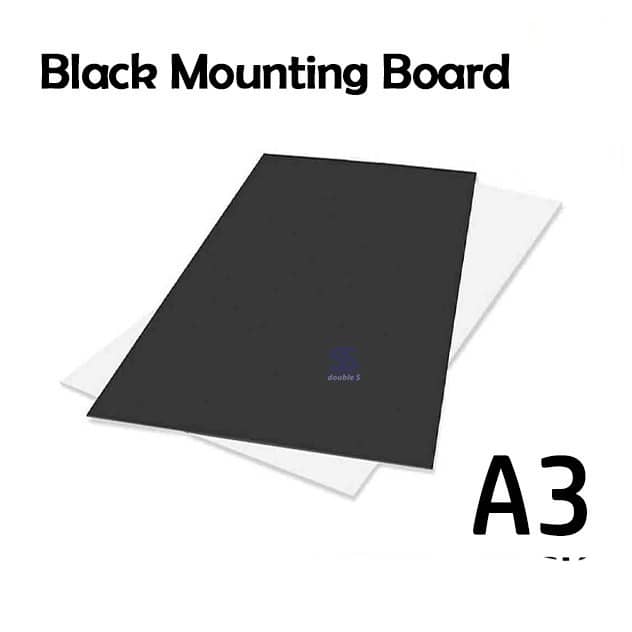 MOUNTING BOARD BLACK