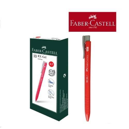 FABER CASTELL RX GEL PEN 0.7