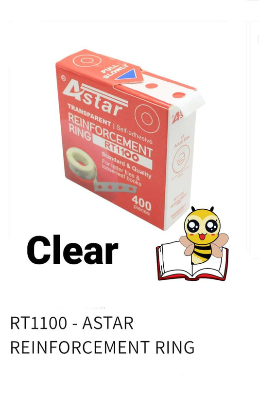 FILE / FAIL / REINFORCEMENT RING ( CLEAR )